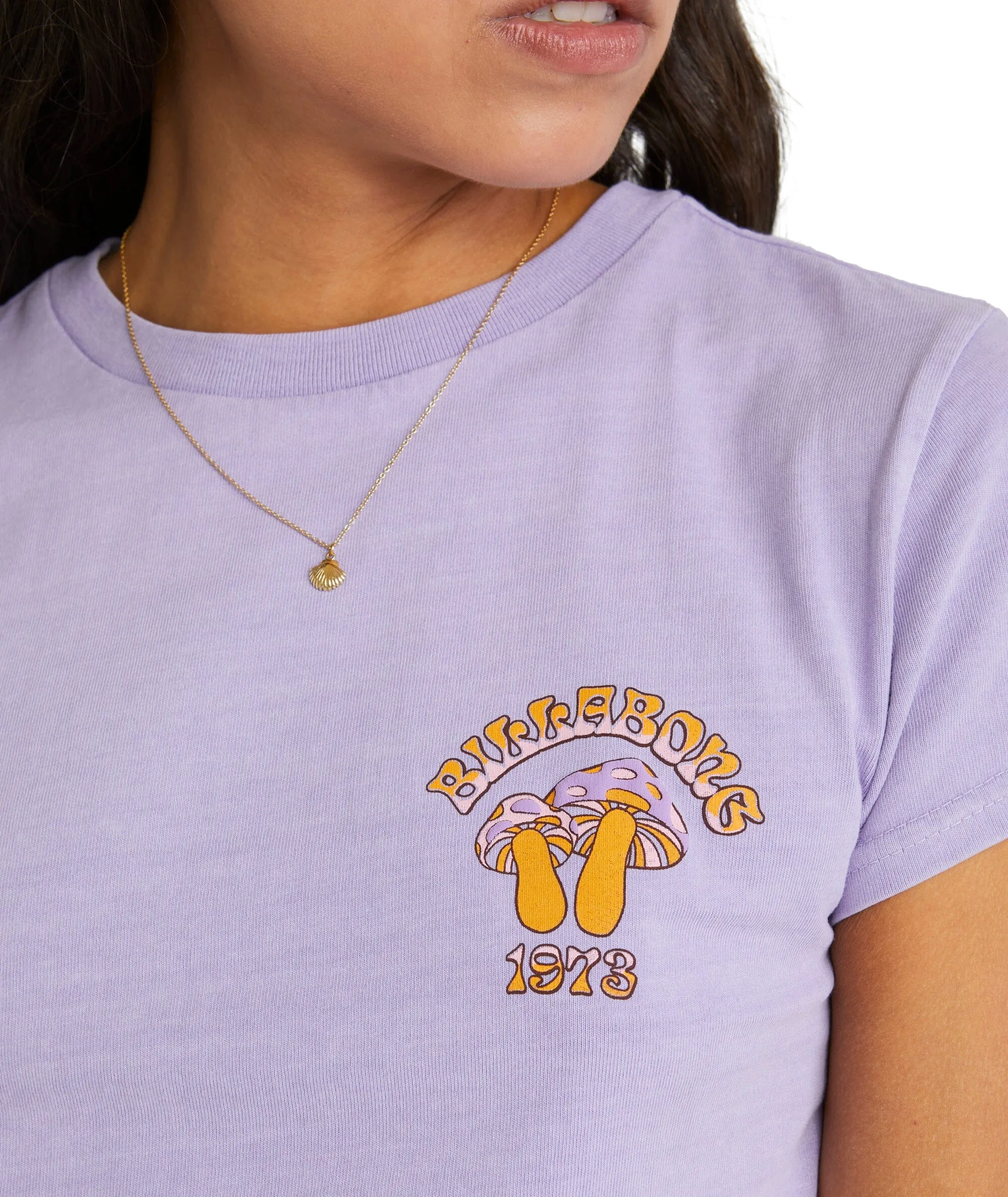 Billabong Violet Delight Crop Tee