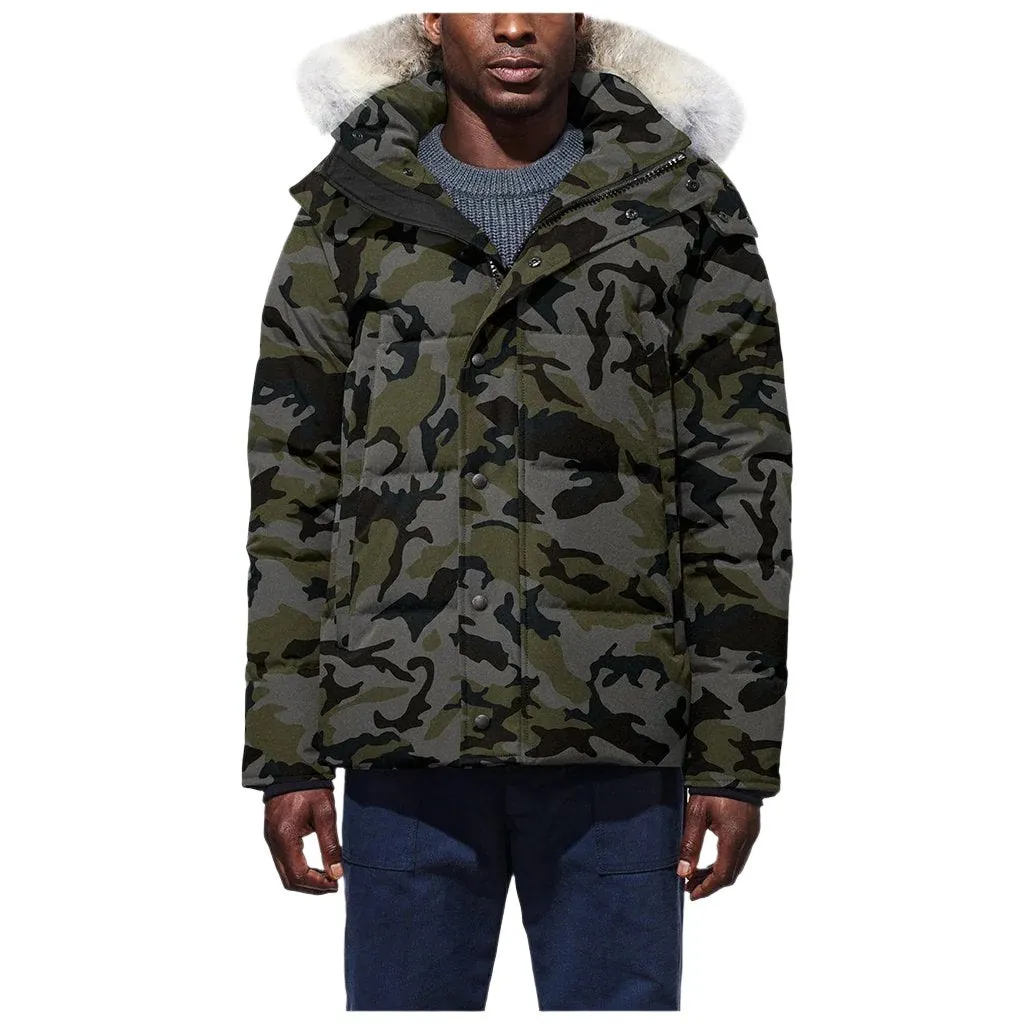 Canada Goose Mens Wyndham Printed Parka