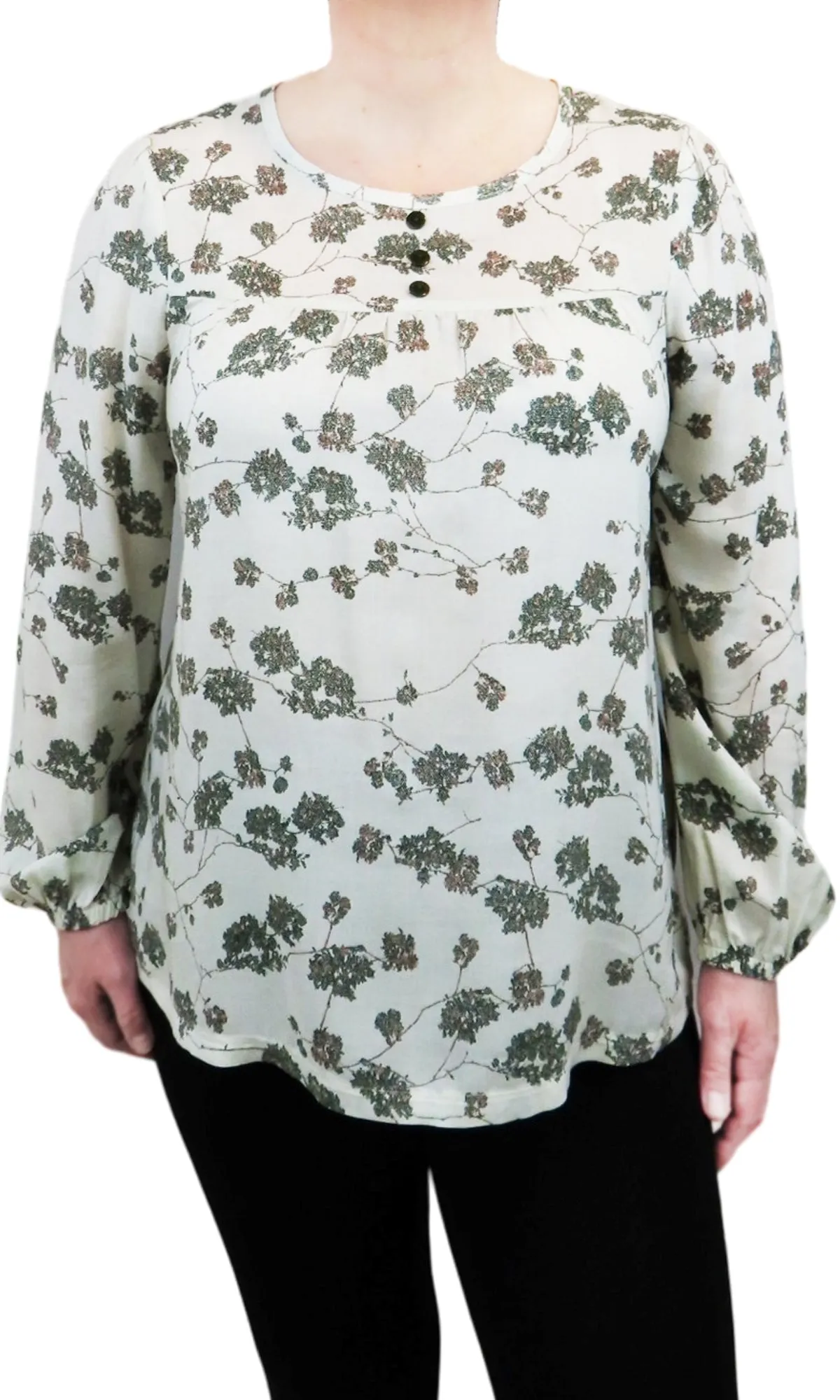 CELESTE Canvas Shade Blouse