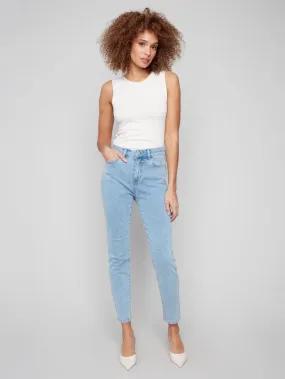 Charlie B Claudia Slim Leg C5628J-431A Lt. Blue