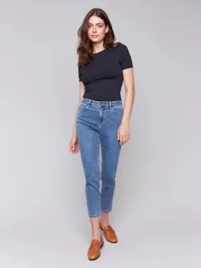 Charlie B Claudia Slim Leg C5628J-431A Med Blue