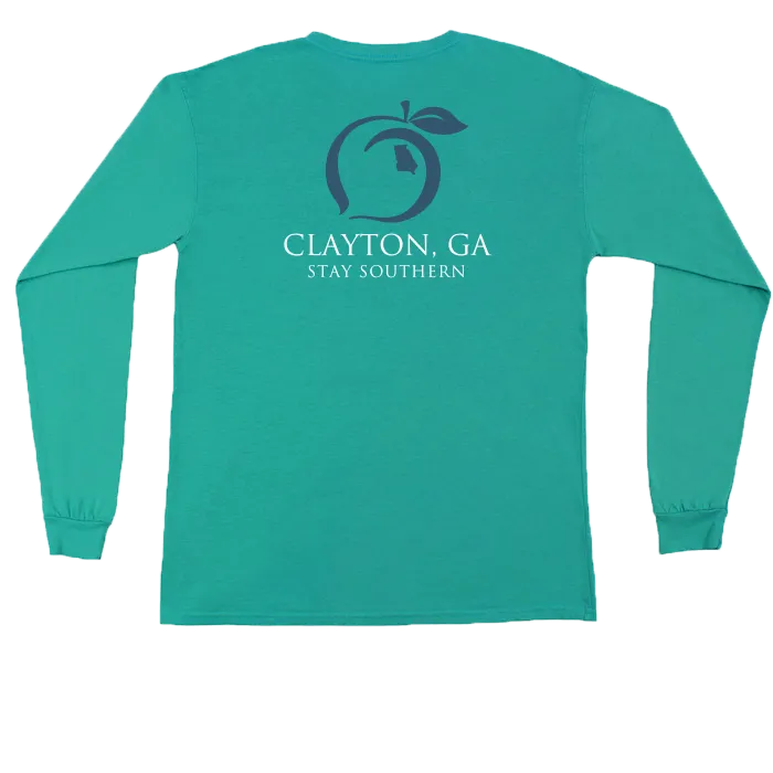Clayton, GA Long Sleeve Hometown Tee
