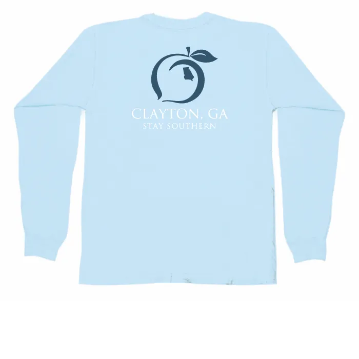 Clayton, GA Long Sleeve Hometown Tee