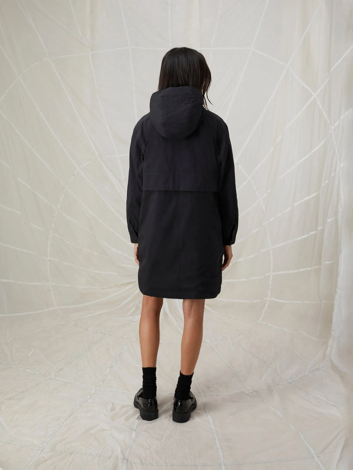 COLORBLOCK HOODED JACKET W