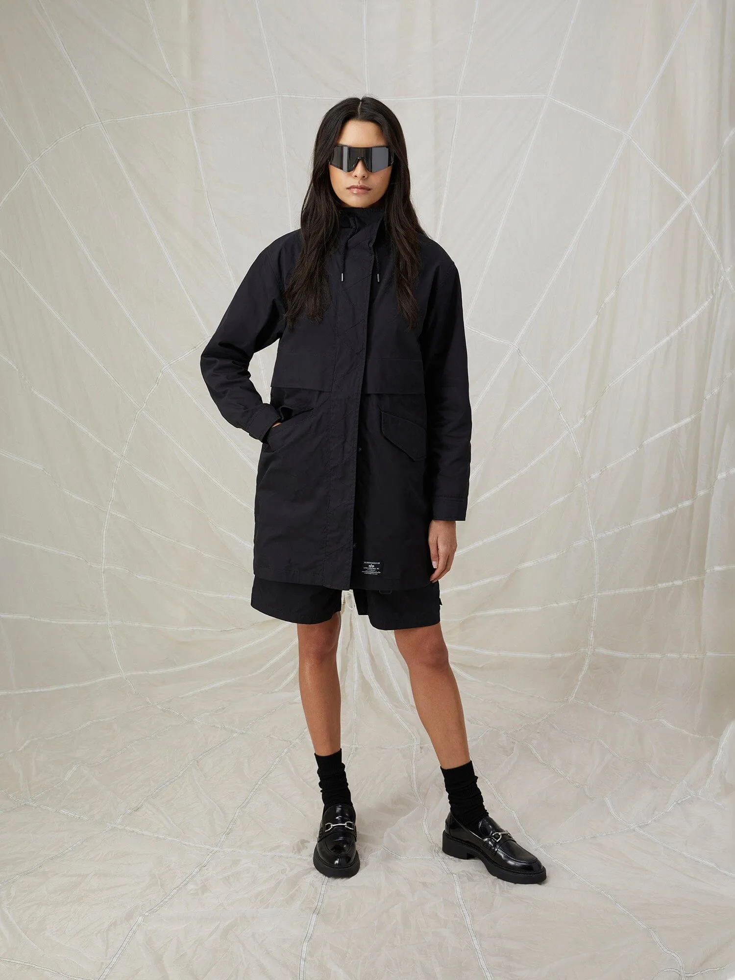 COLORBLOCK HOODED JACKET W