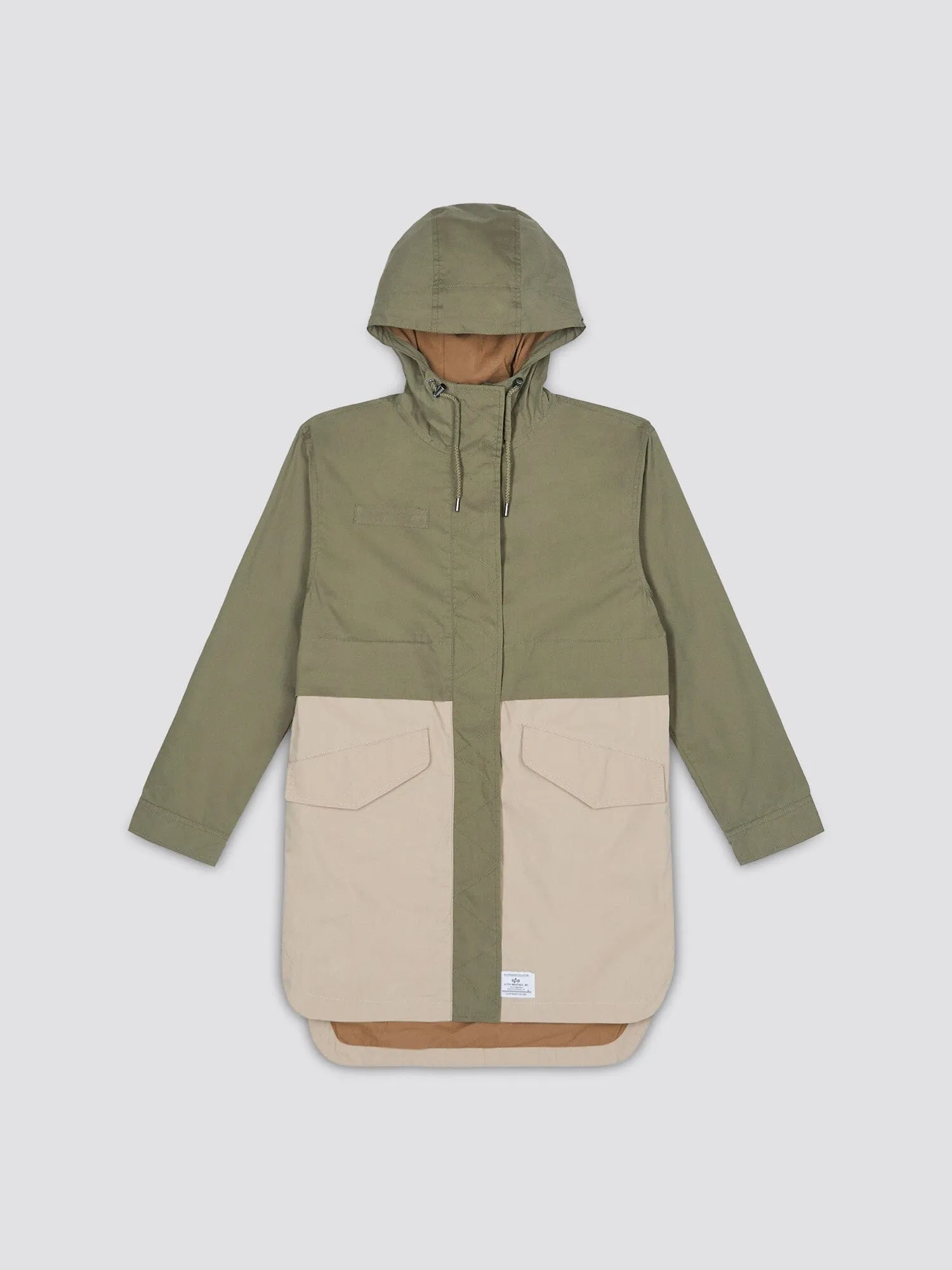 COLORBLOCK HOODED JACKET W
