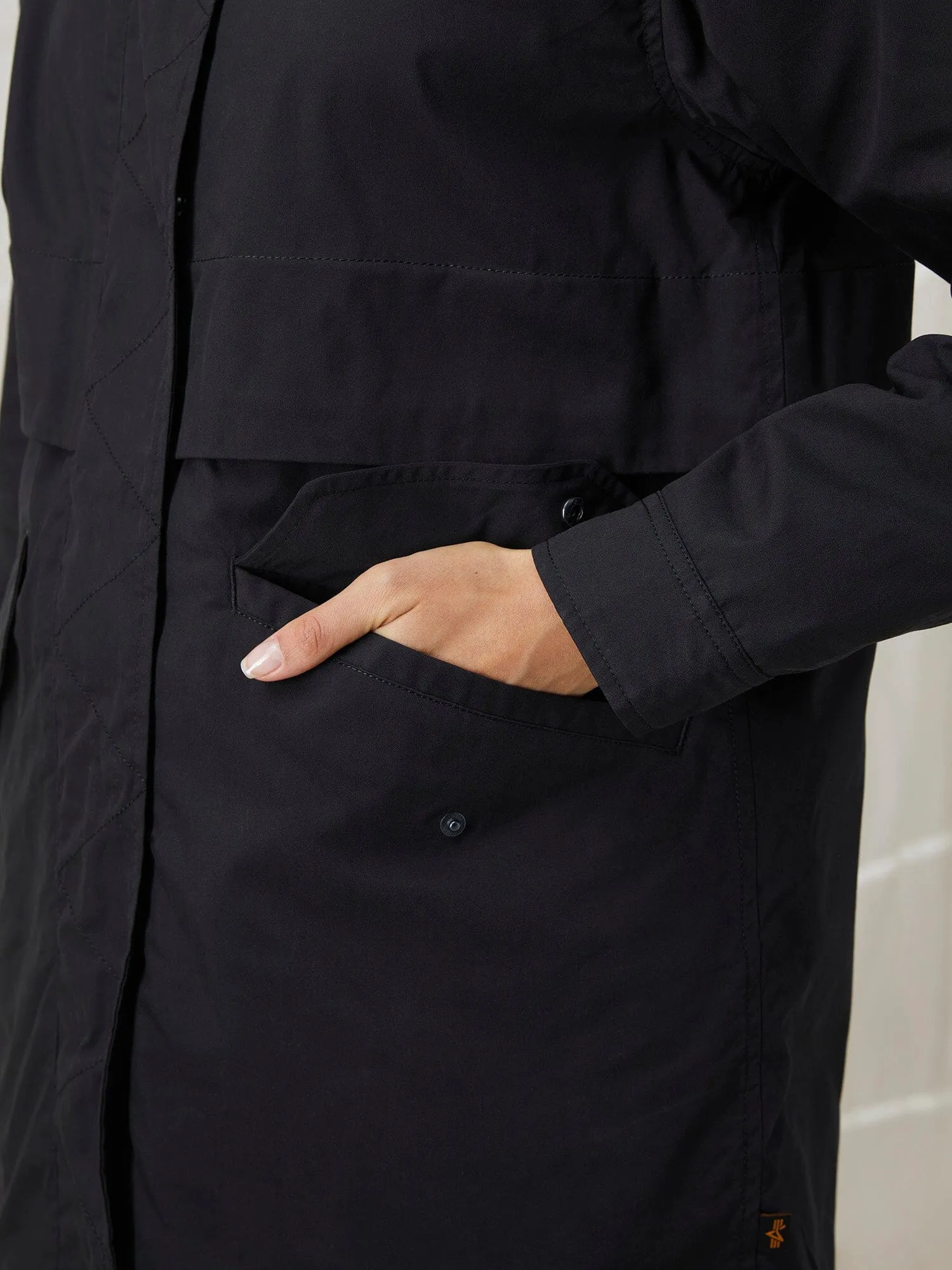 COLORBLOCK HOODED JACKET W