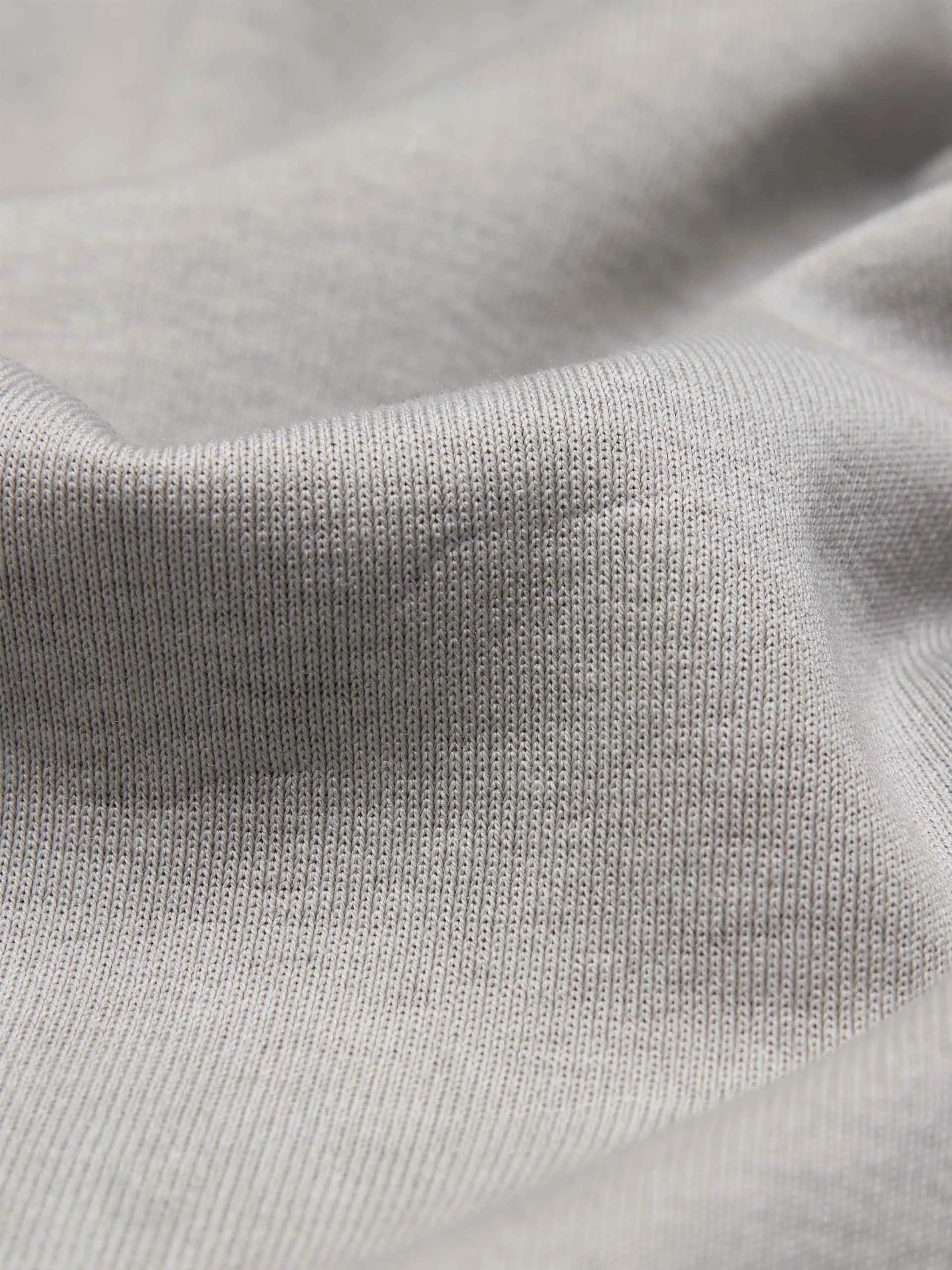 Cropped Fit Cotton T-shirt