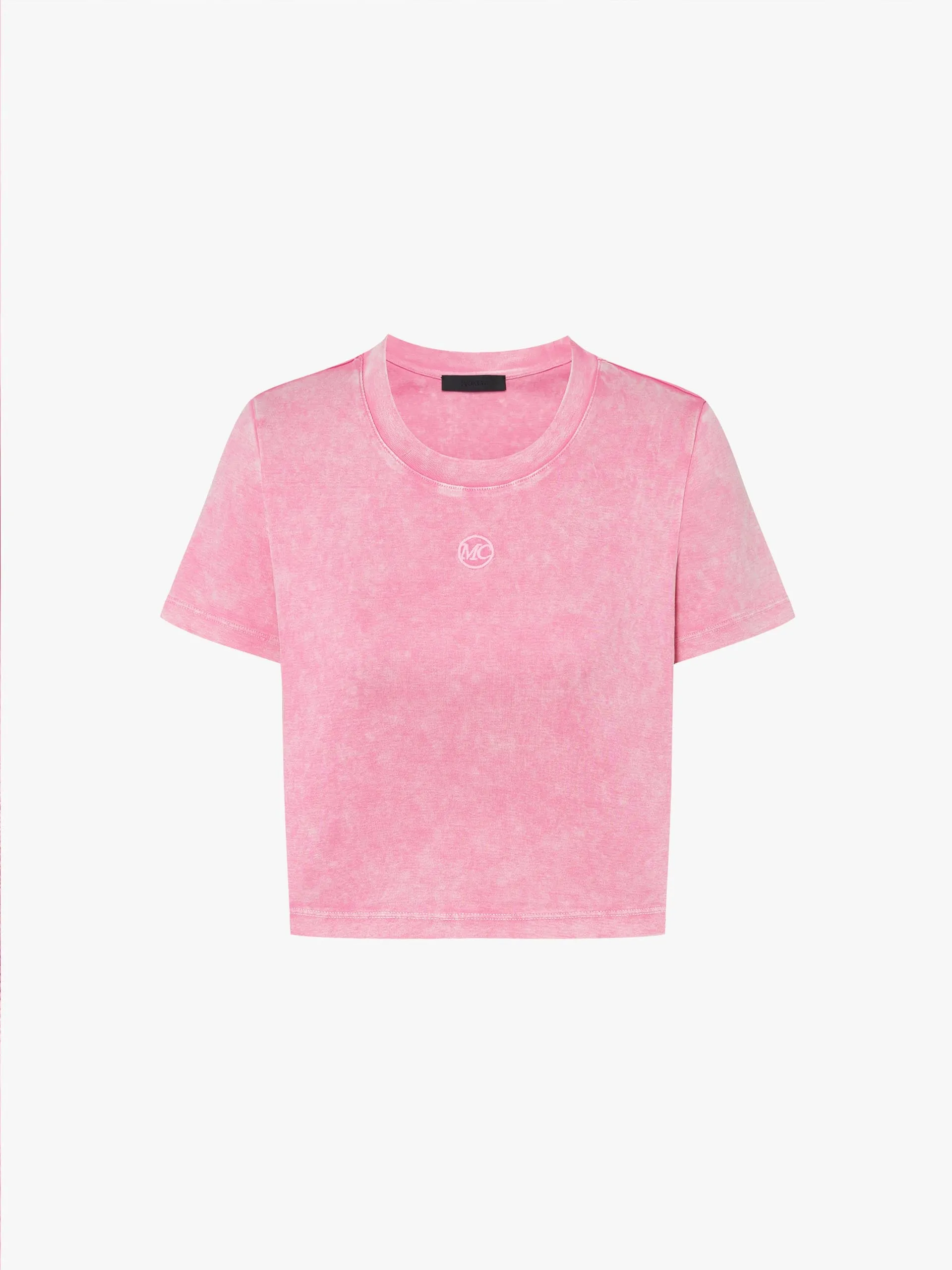 Cropped Fit Cotton T-shirt