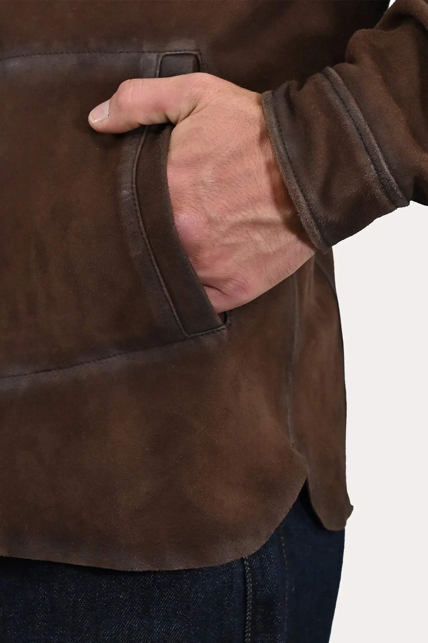 Dark Brown Shacket