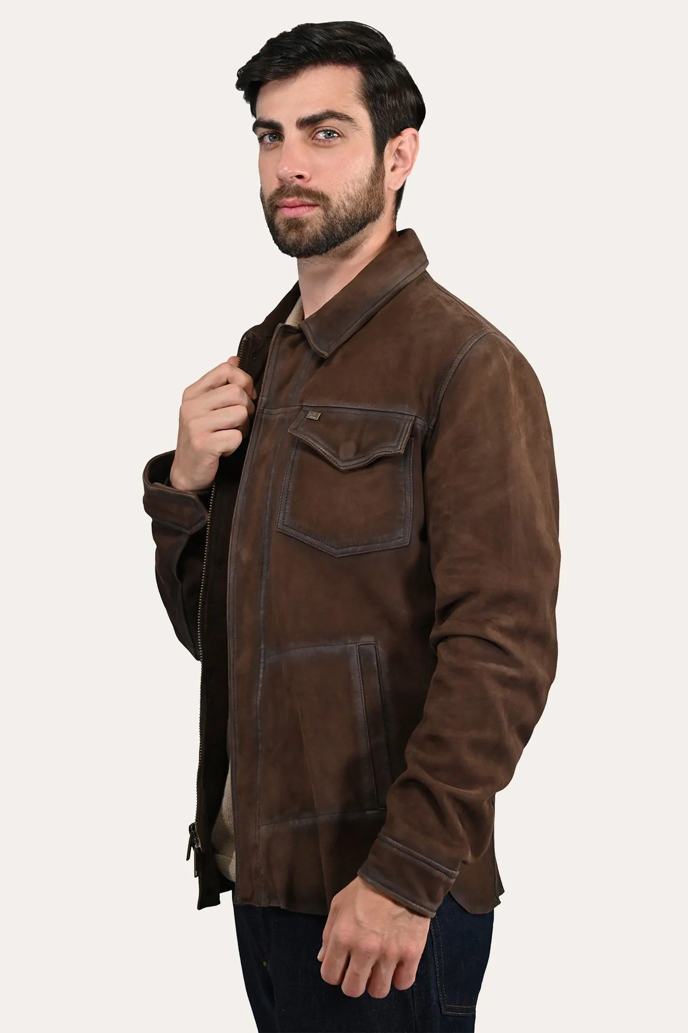 Dark Brown Shacket