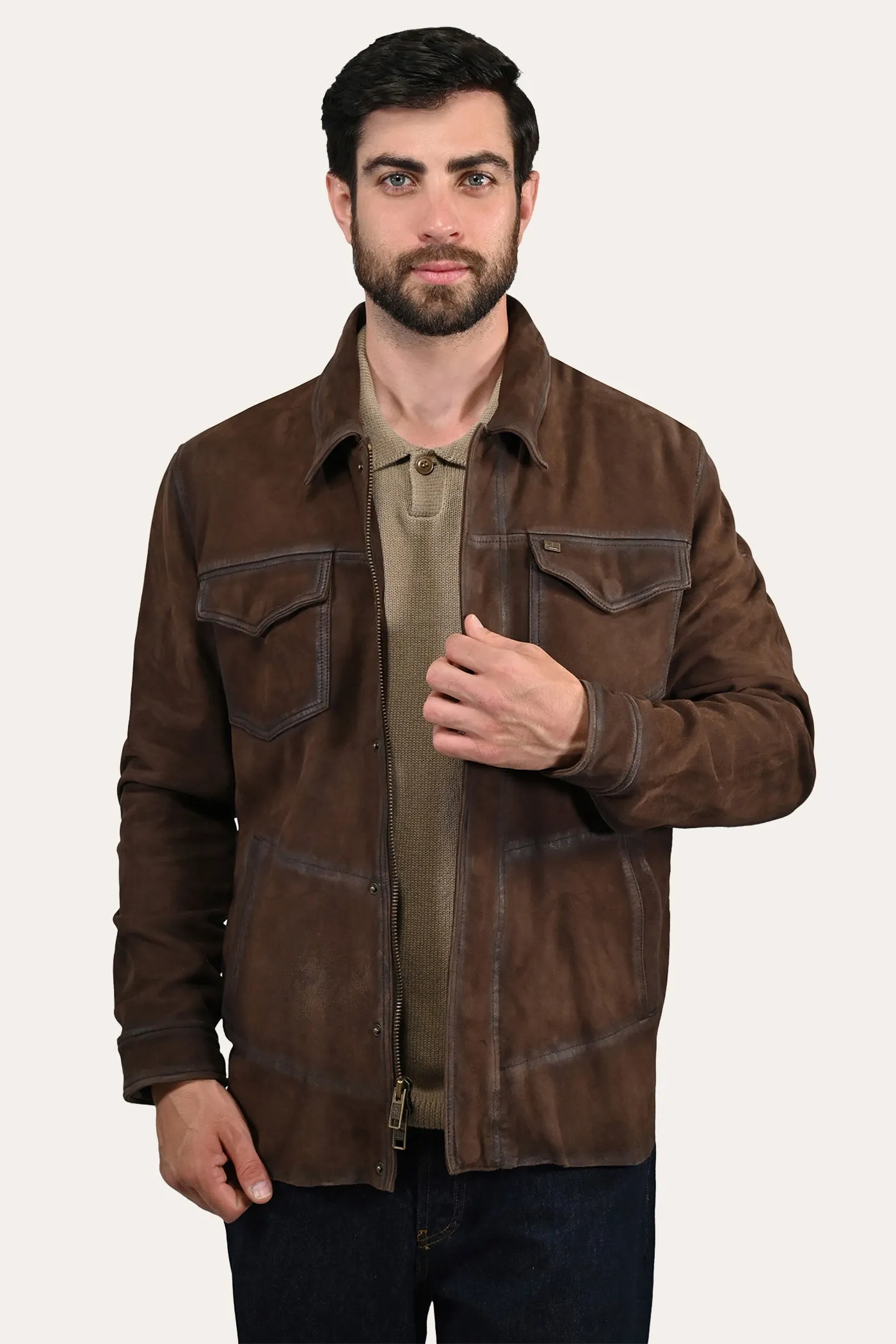 Dark Brown Shacket