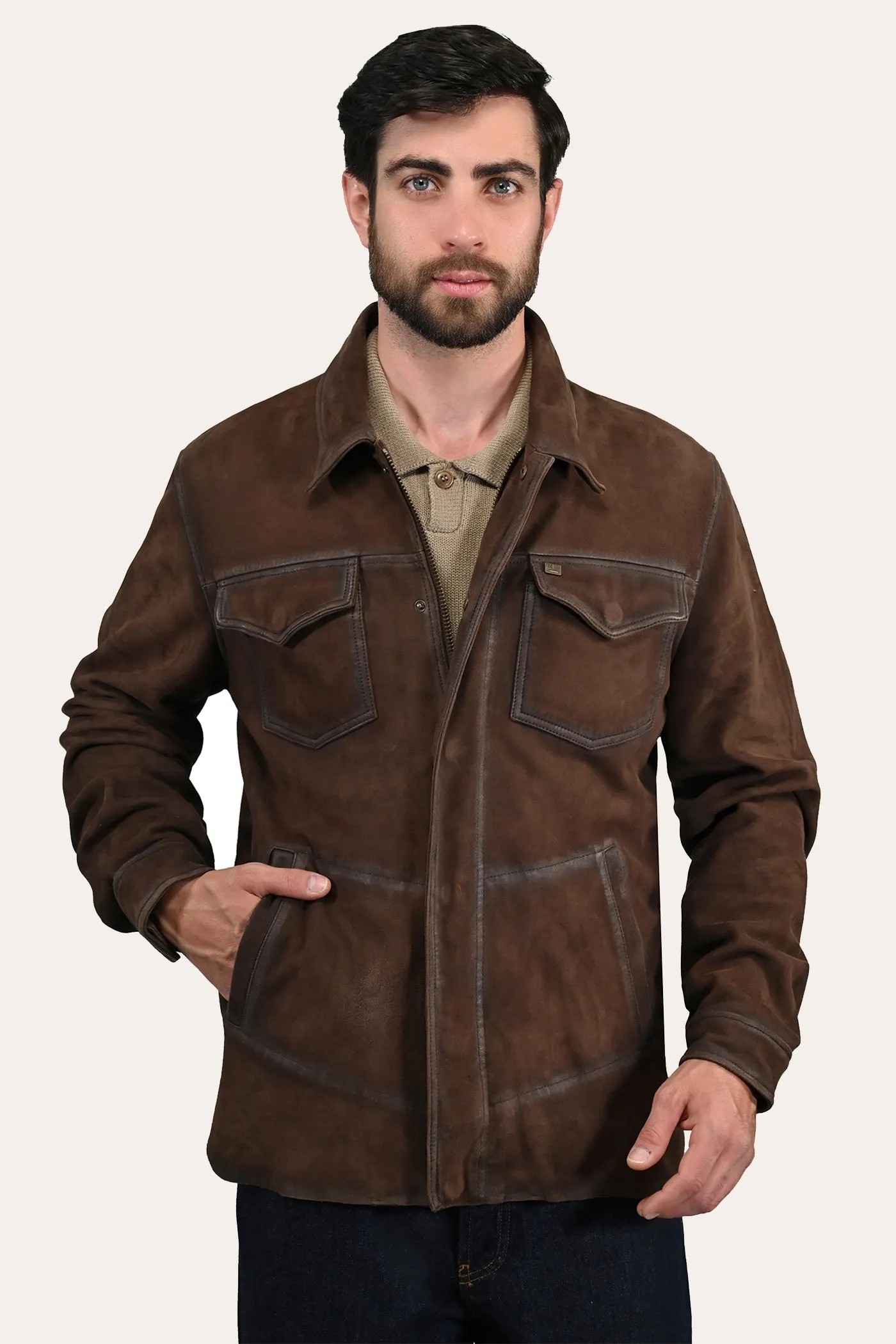Dark Brown Shacket