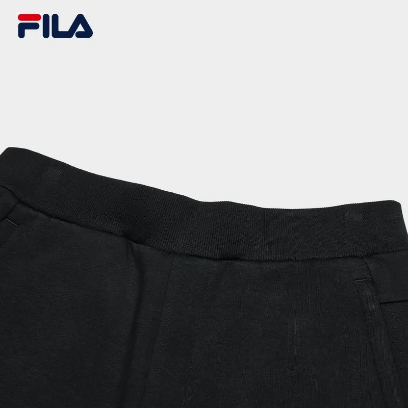 FILA CORE LIFESTYLE WHITE LINE GRENOBLE Men Knit Pants (Black)
