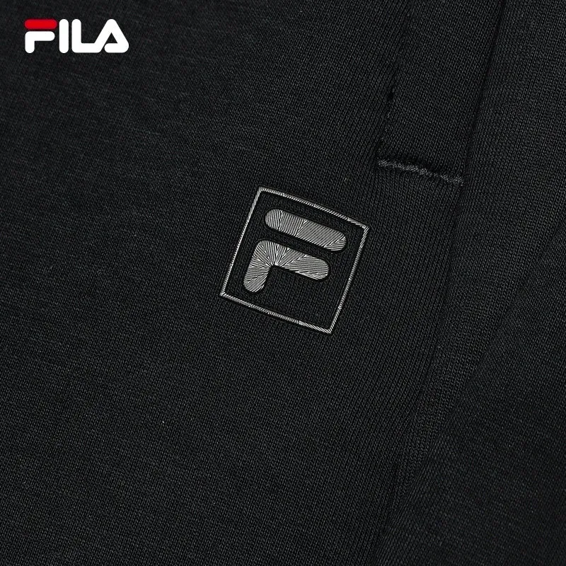 FILA CORE LIFESTYLE WHITE LINE GRENOBLE Men Knit Pants (Black)