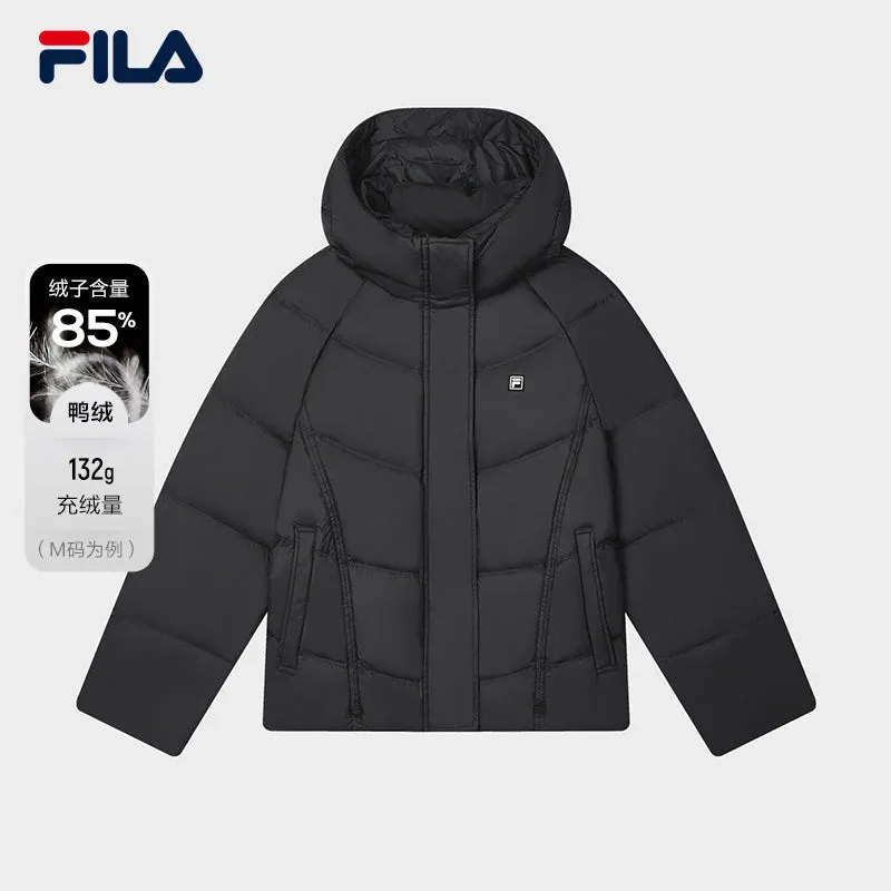FILA CORE LIFESTYLE WHITE LINE GRENOBLE Women Down Jacket (Black)
