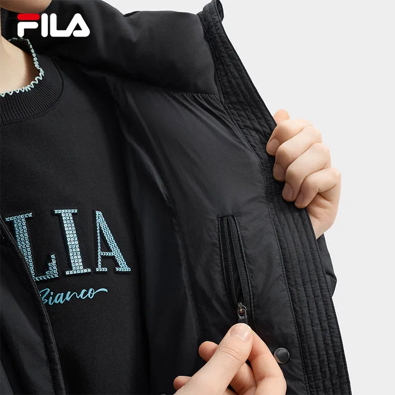 FILA CORE LIFESTYLE WHITE LINE GRENOBLE Women Down Jacket (Black)