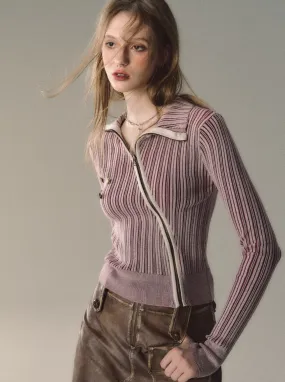 Fit Slim Mode Stripe Short Top