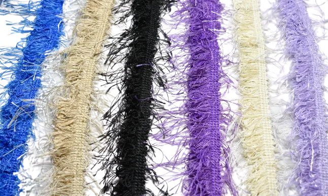 Frayed Fringe Trim- Fluffy Fringe Trim- Puffy Fringe Trim 1" - 1 Yard