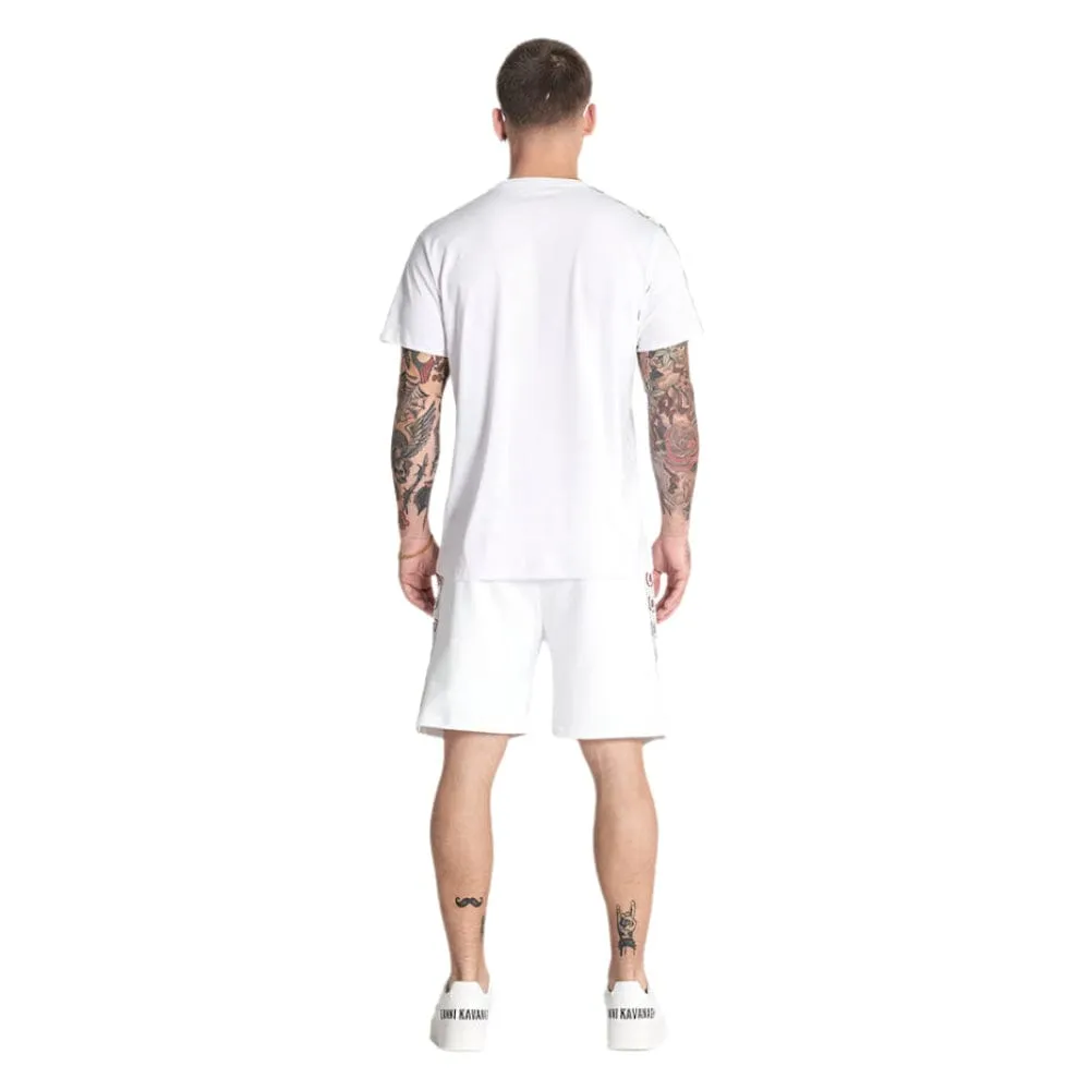 Gianni Kavanagh Retro Tape Tee - White