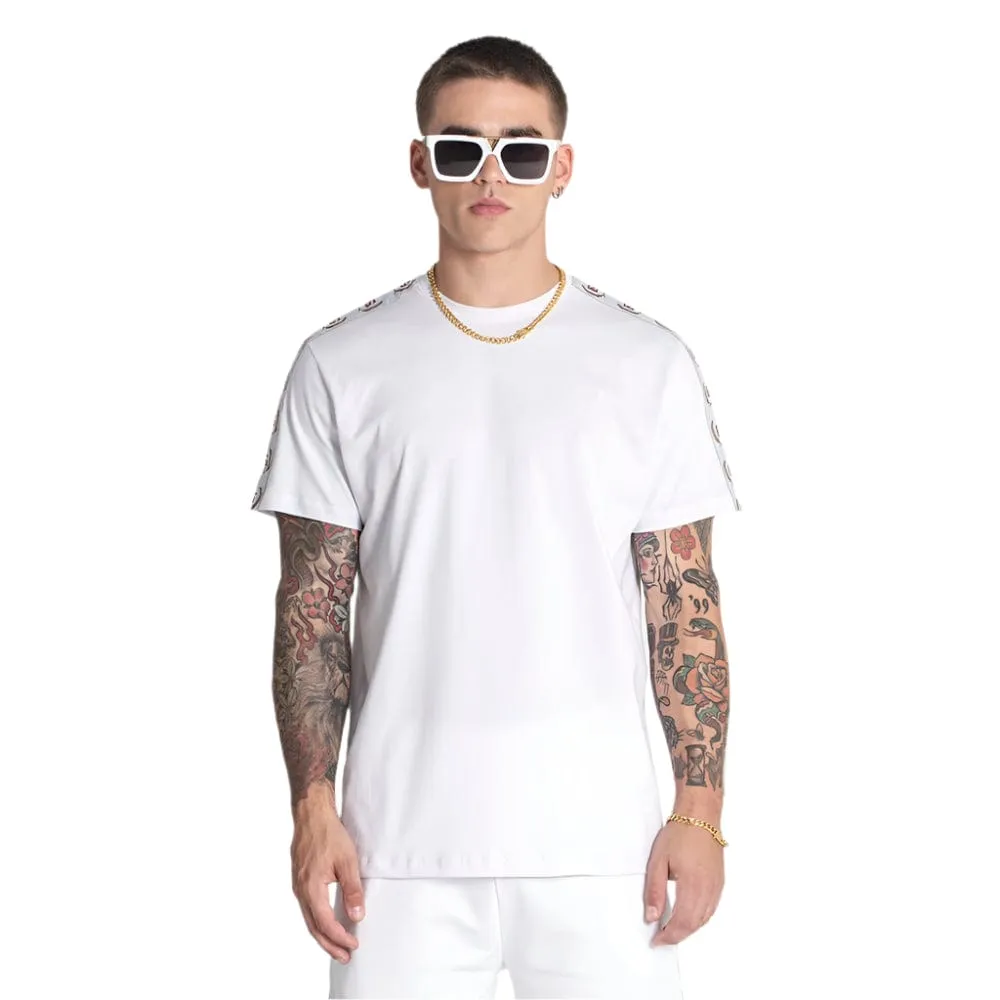 Gianni Kavanagh Retro Tape Tee - White