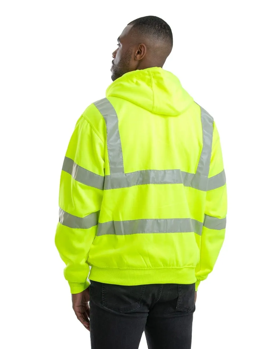 Hi Vis Class 3 Thermal-Lined Hooded Sweatshirt