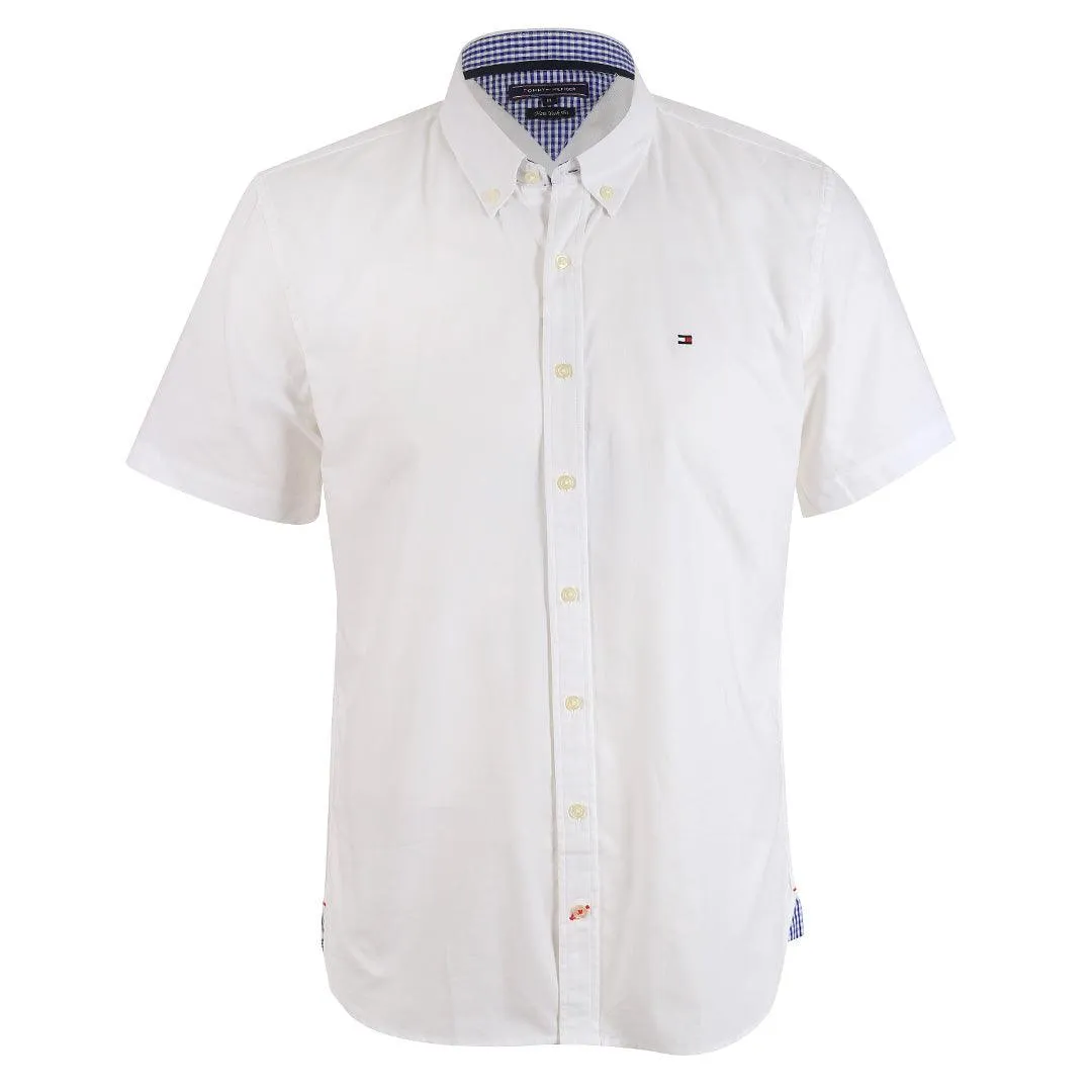 HIF Camp Collar Short Sleeve Shirt- White