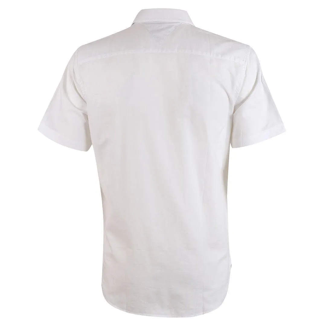 HIF Camp Collar Short Sleeve Shirt- White