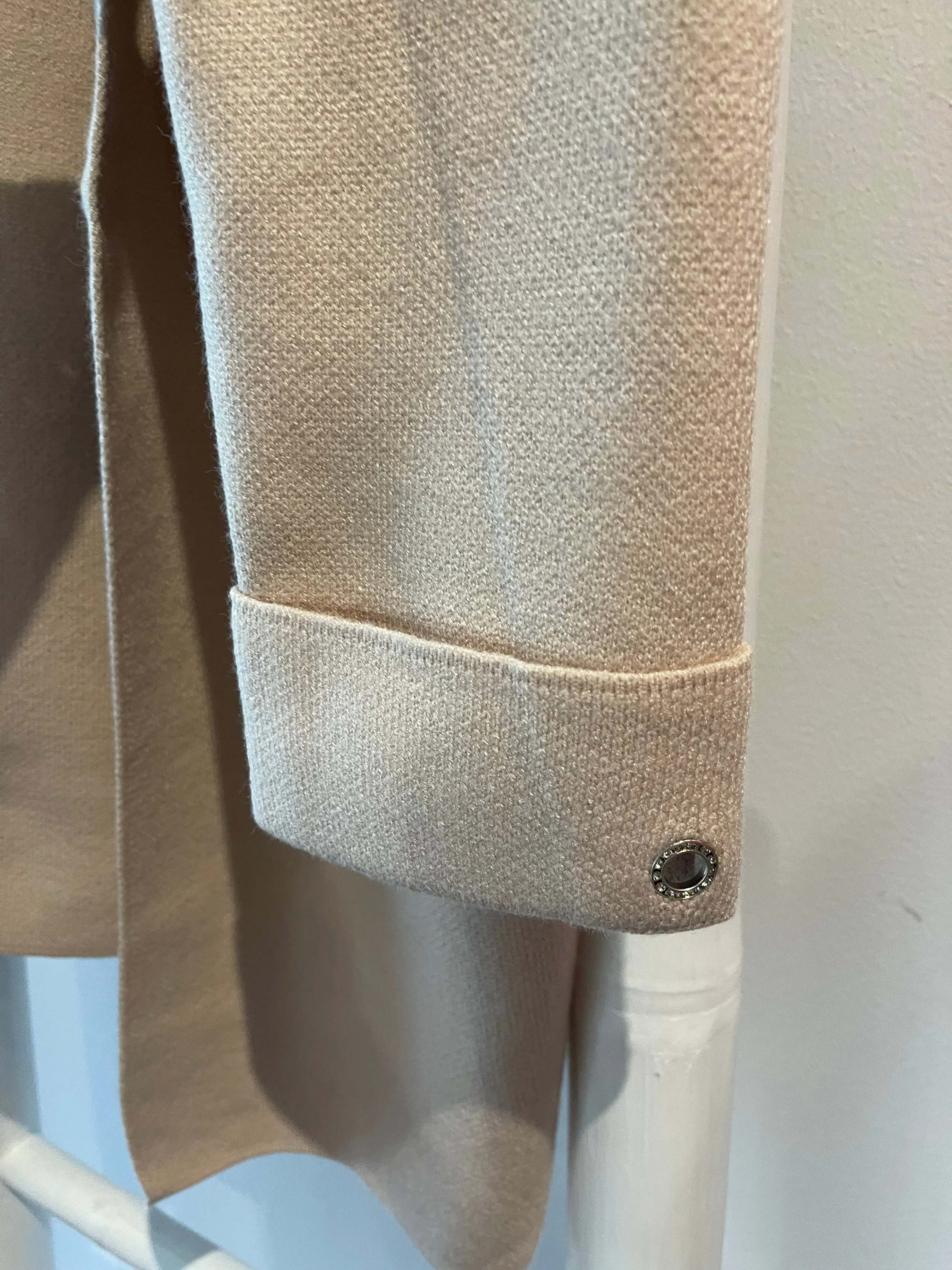In The Hood Cardigan Beige