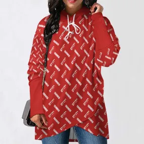 King YAHWEH Medium Length Slim Hooded Sweater