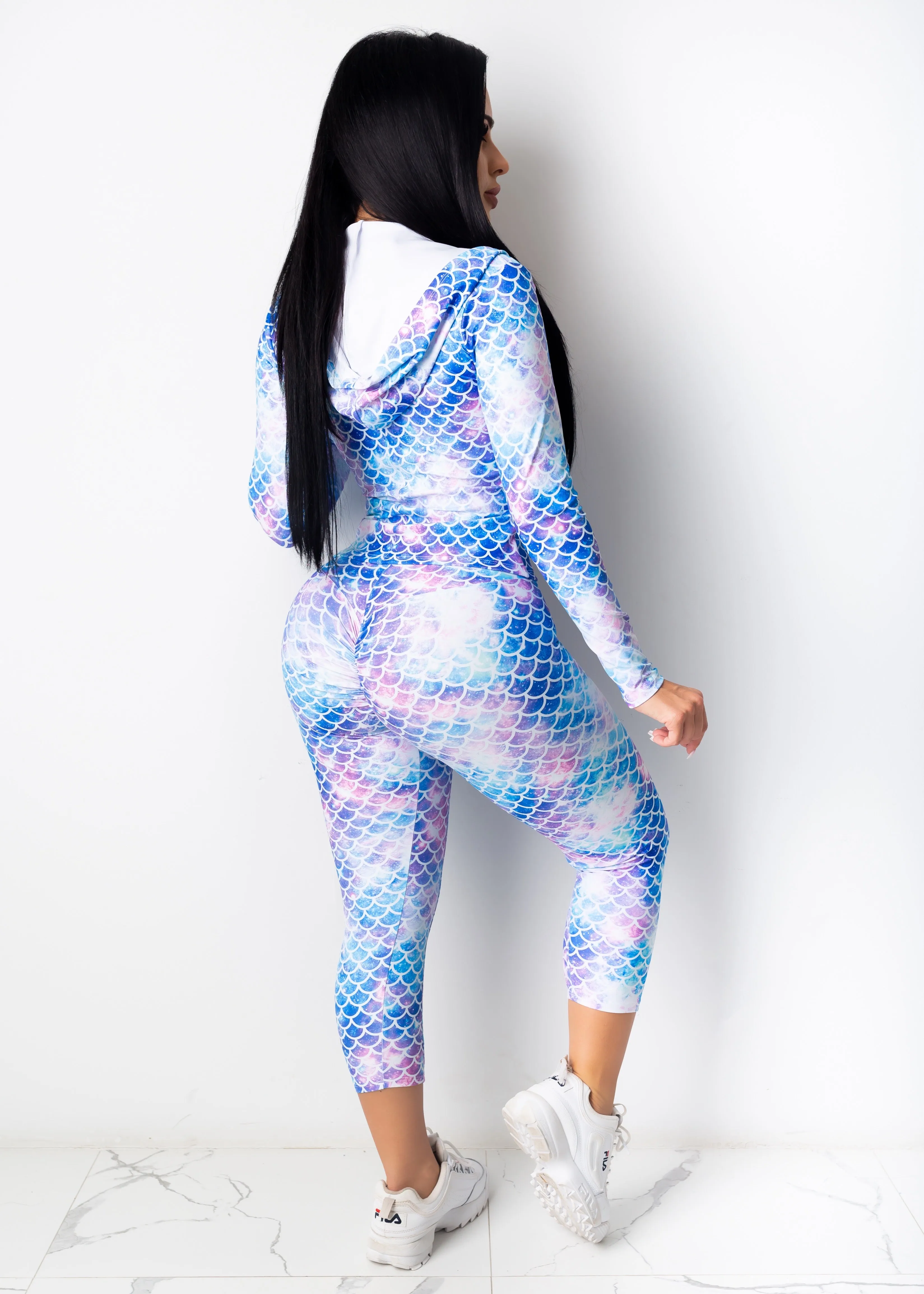 Mermaid Paradise Jacket Blue