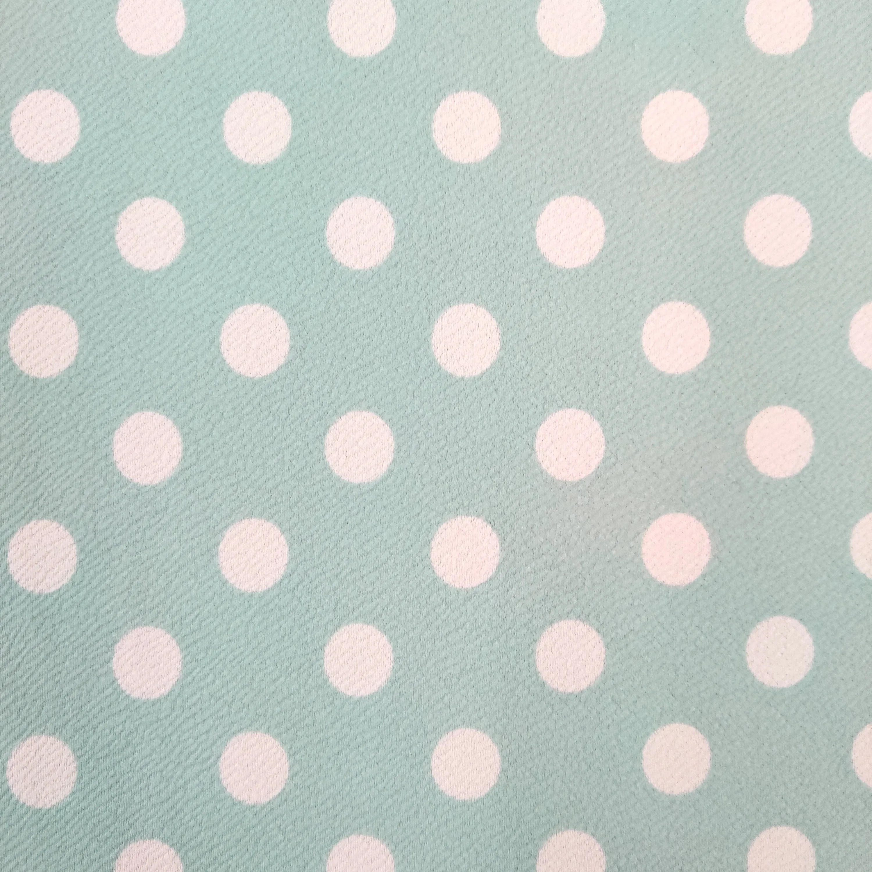 Optimized Title: Stylish Mint Polka Dot Bubble Crepe Dress with Flattering Fit