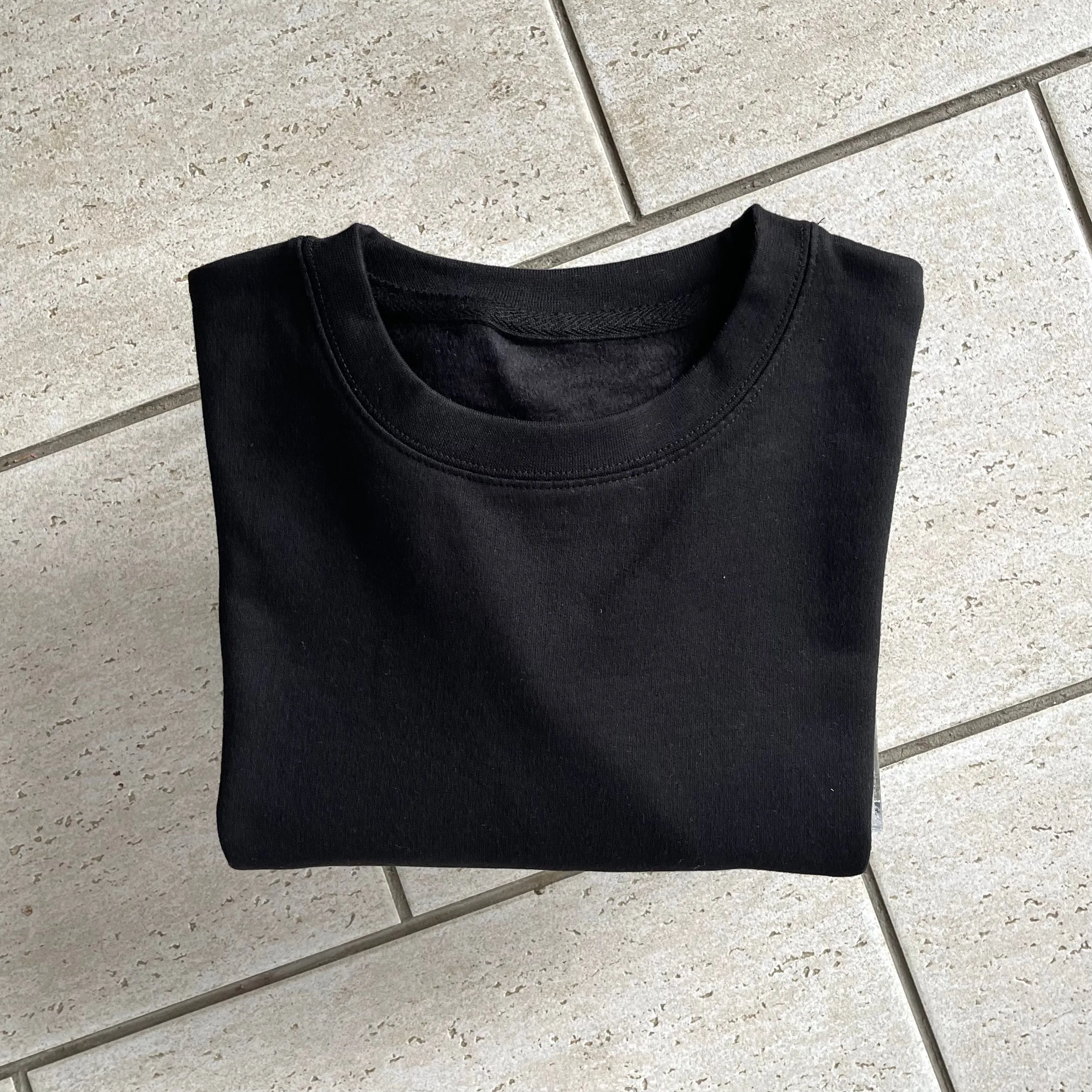 Multi Glitter Star Sweatshirt - Black