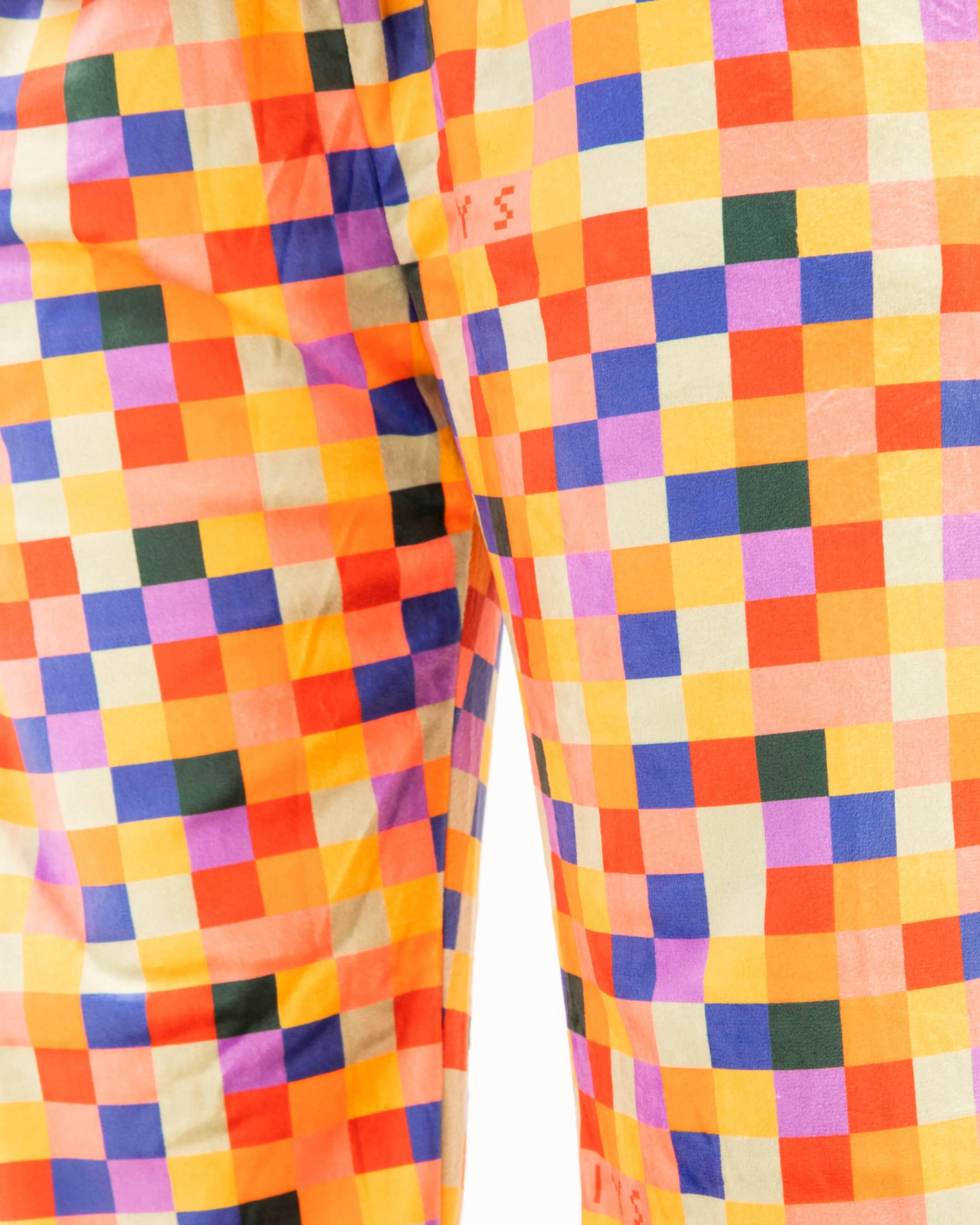 Orange Pixels - Fluffy Pjoys
