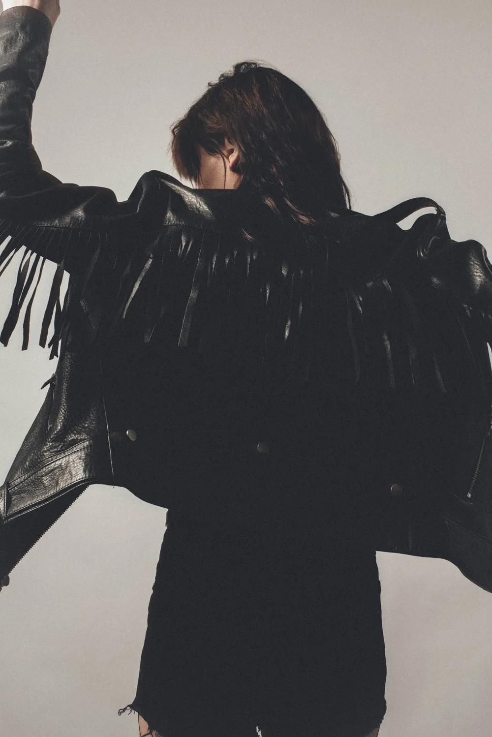 Outlaw Biker Jacket | Black