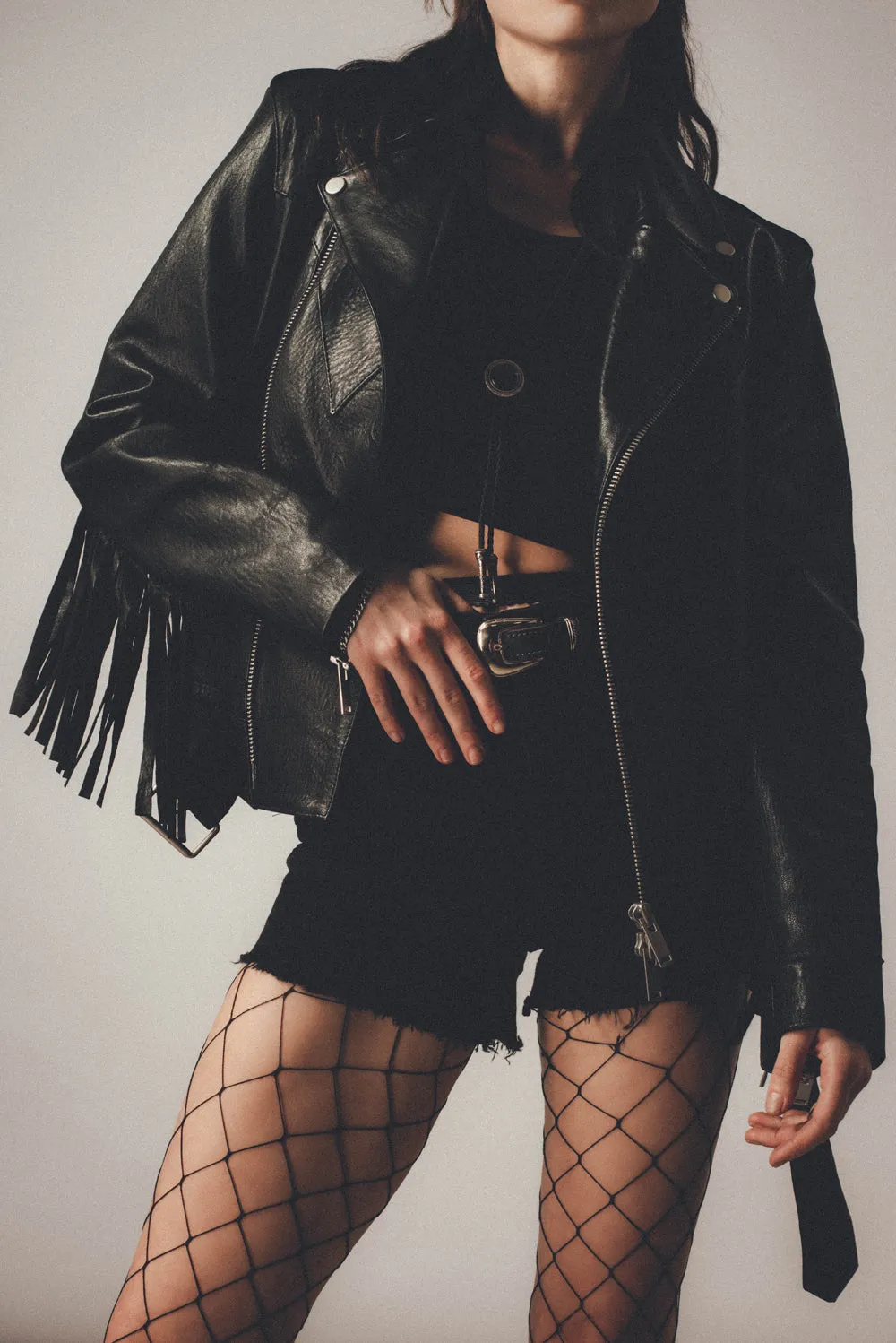 Outlaw Biker Jacket | Black