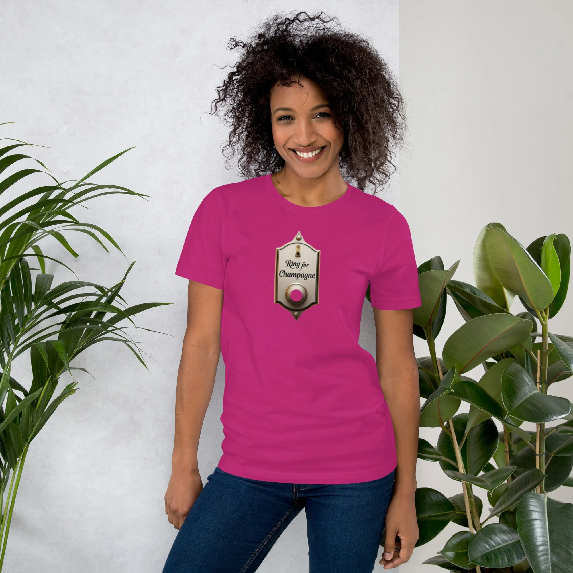 Ring For Champagne Unisex T-shirt-For the Champagne Lovers!