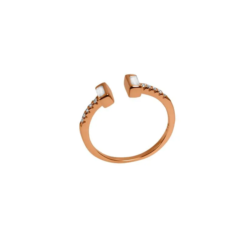 Rose Gold Trendy Ring