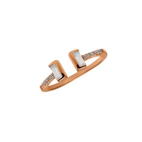 Rose Gold Trendy Ring