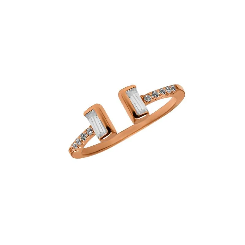 Rose Gold Trendy Ring