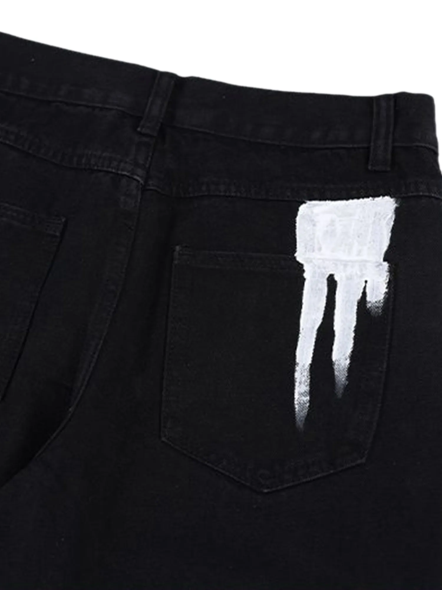 Sneakerhill Skull Centipede Print Casual Pants