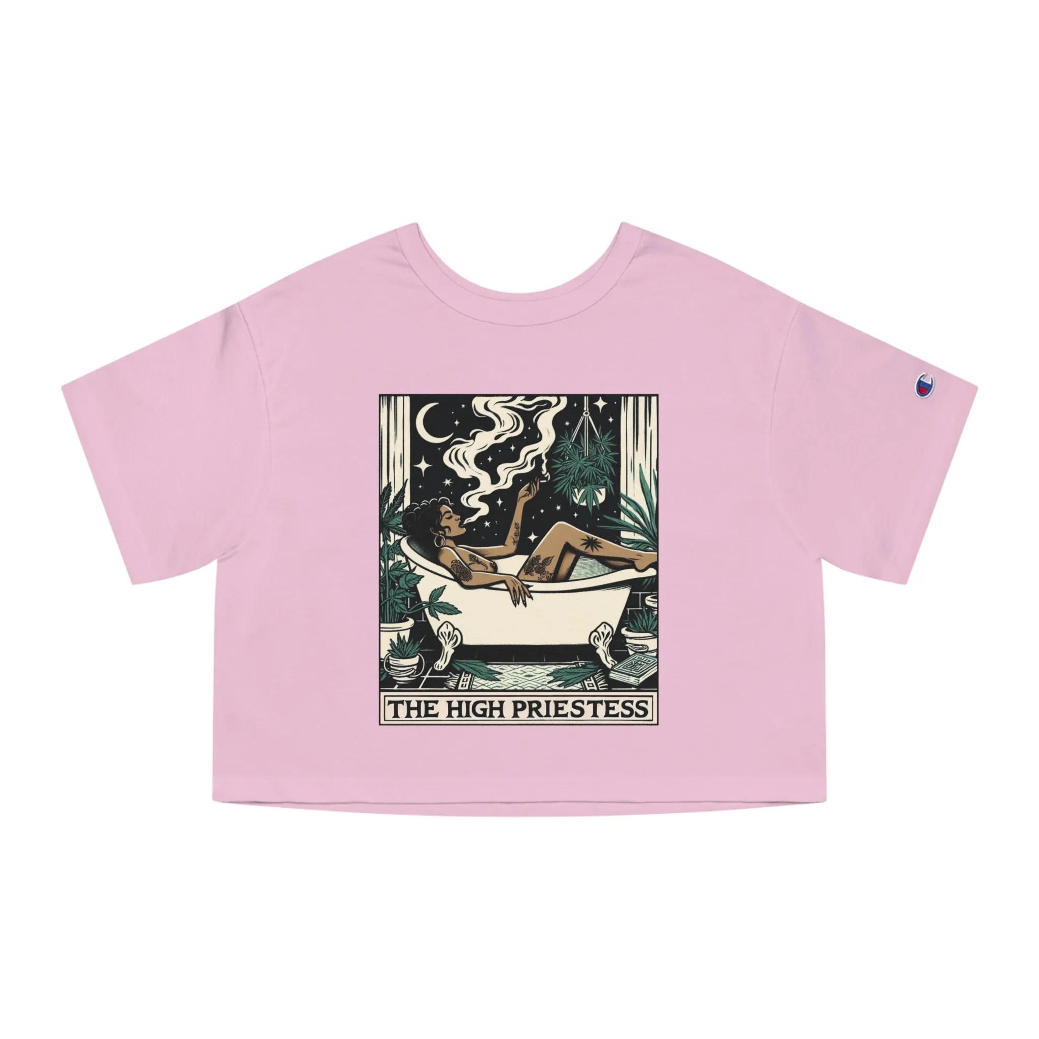 The High Priestess Goddess Heavyweight Crop Top