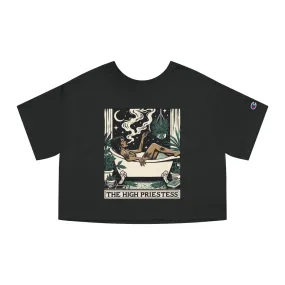 The High Priestess Goddess Heavyweight Crop Top