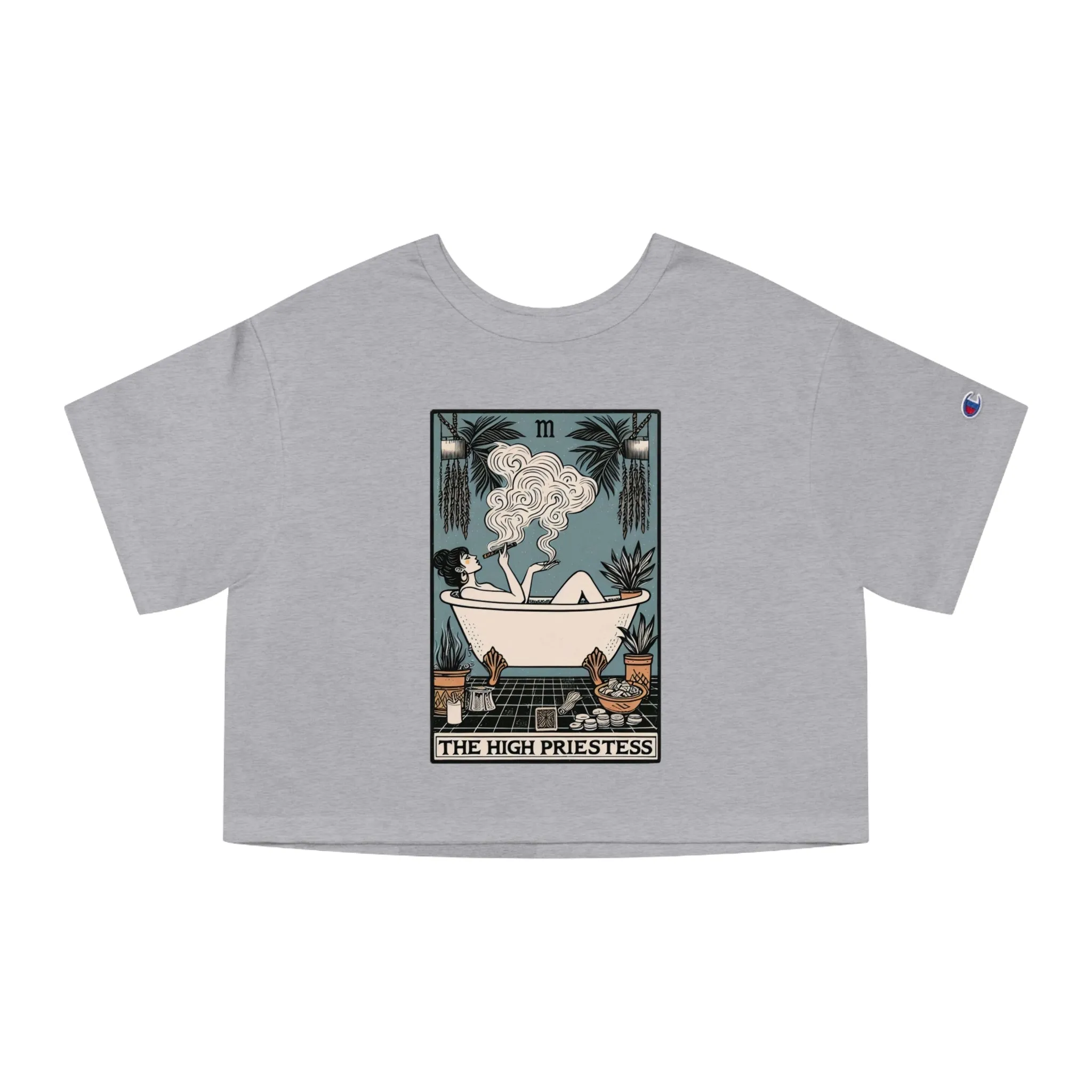 The High Priestess Heavyweight Crop Top