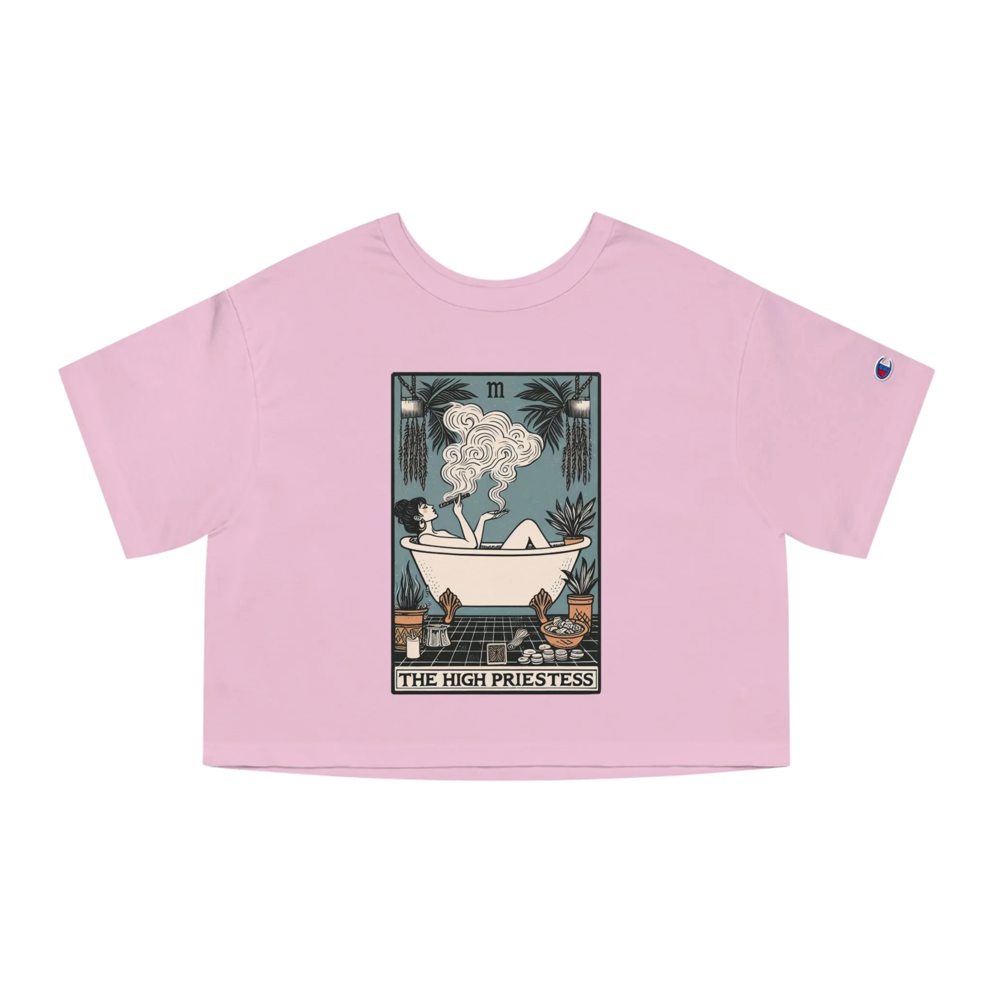 The High Priestess Heavyweight Crop Top