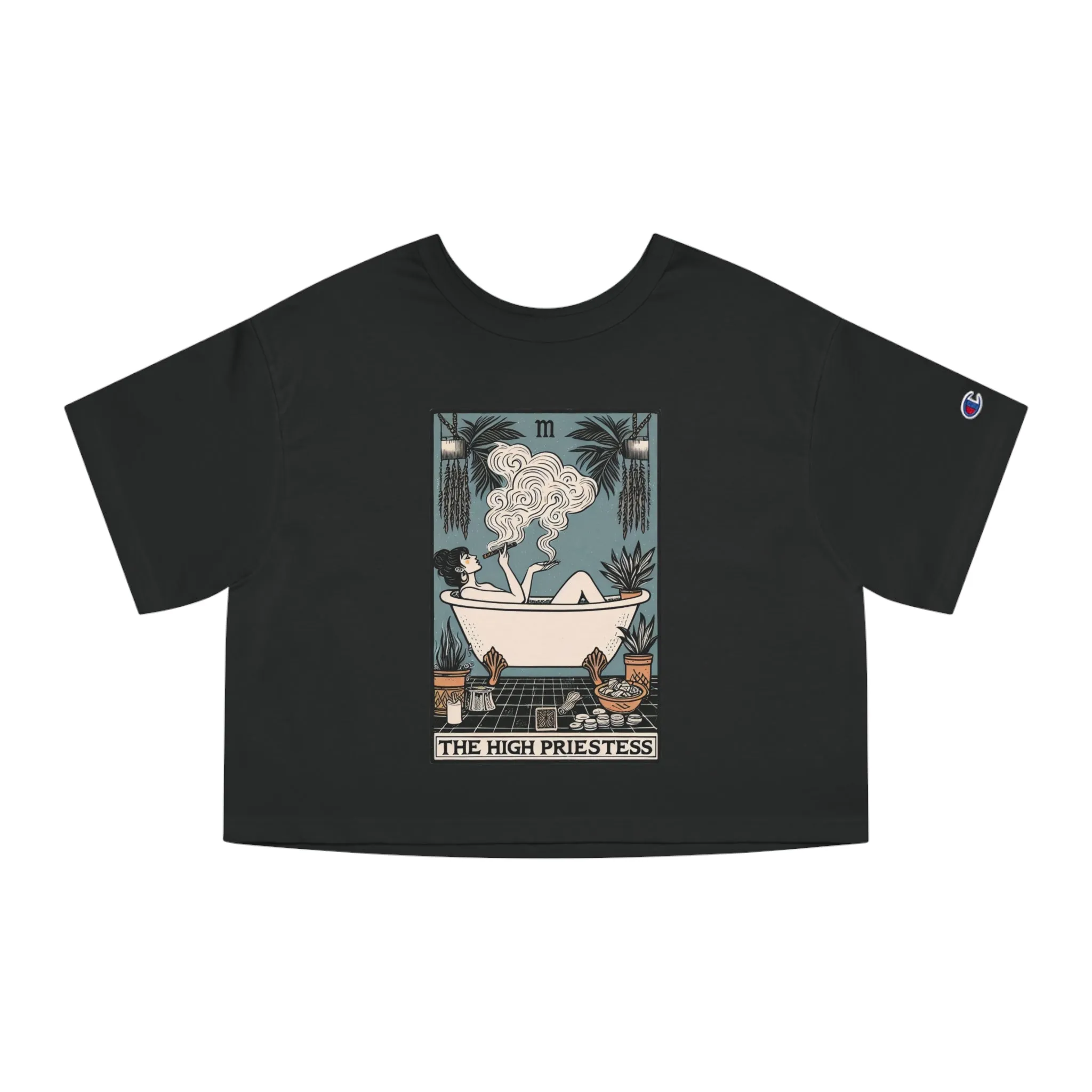The High Priestess Heavyweight Crop Top