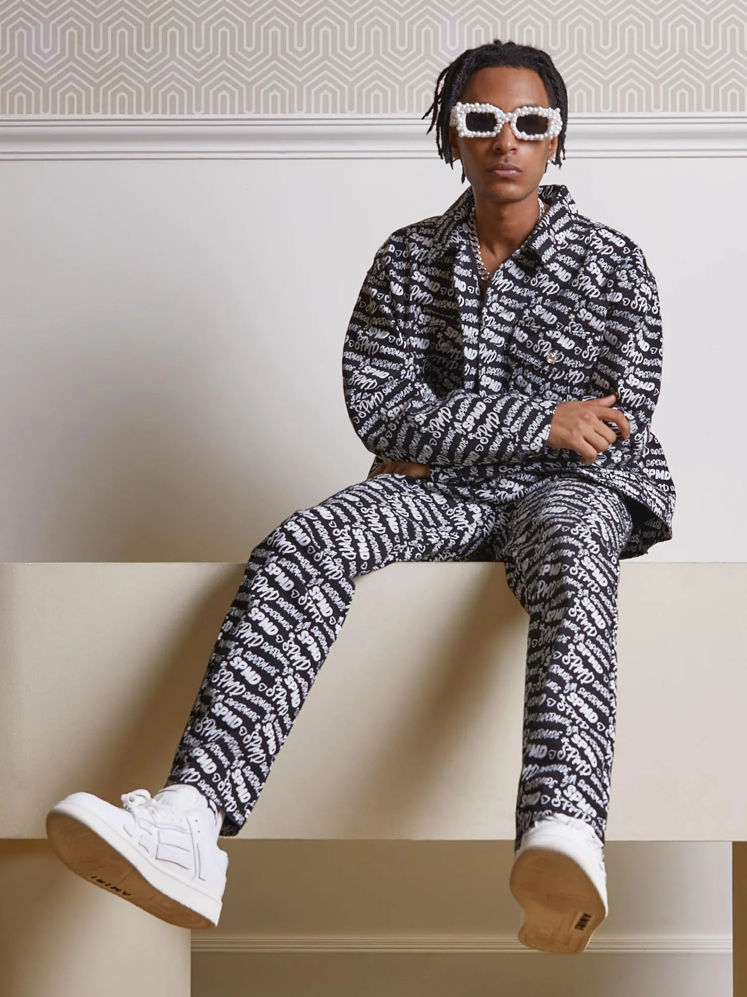 Thesupermade High Street Versatile Denim Suit - 1719