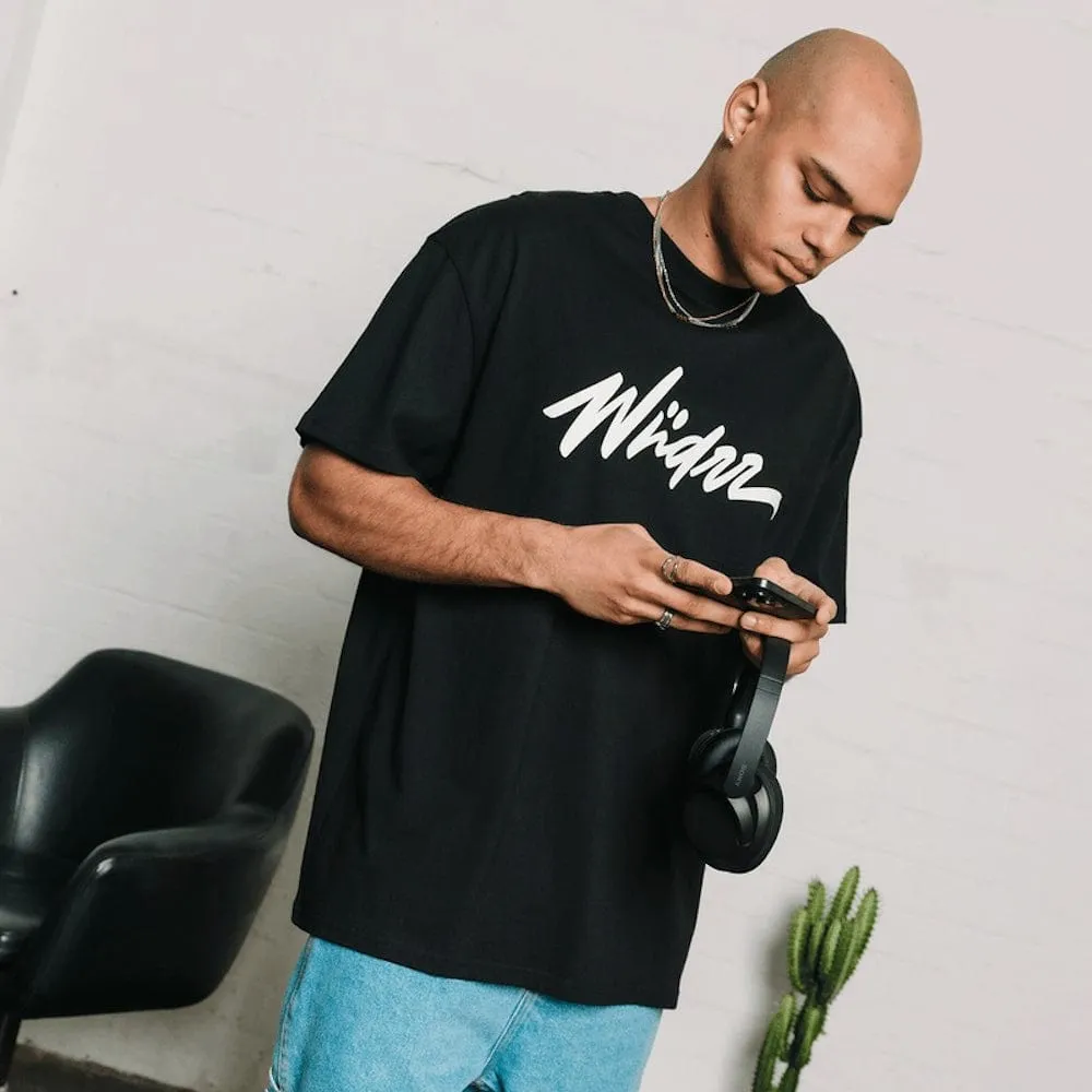 WNDRR Apollo Box Fit Tee - Black