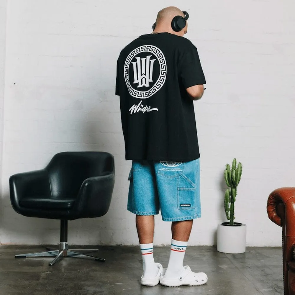 WNDRR Apollo Box Fit Tee - Black