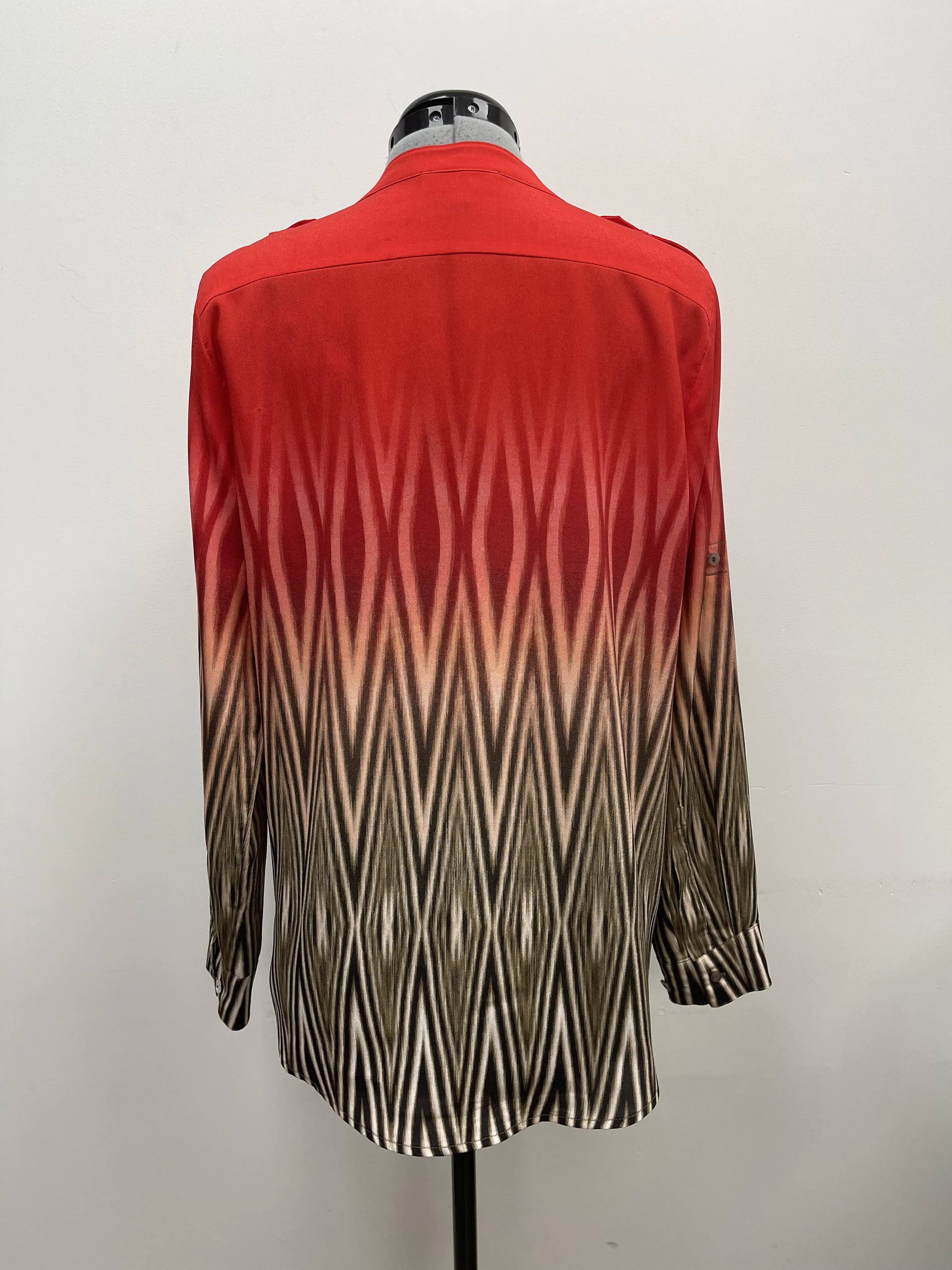 Women's Calvin Klein Long Sleeve Top, Medium